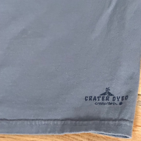 Crazy Shirts Long Sleeve T Shirt Men's Size L Aloha Hawaii Graphic Print Gray - Picture 5 of 11